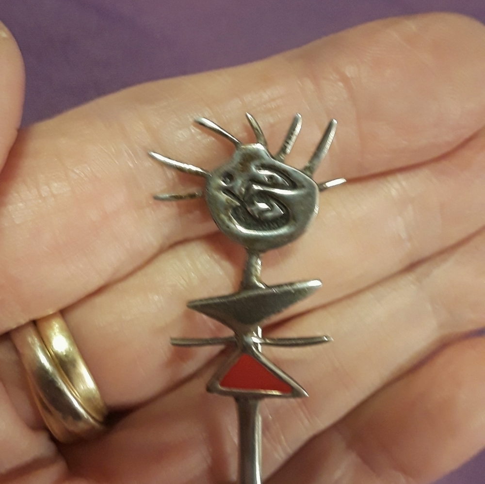 UNUSUAL Native American Pin